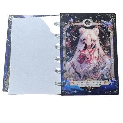 Sailor Moon: Mini Libreta Shaker Negra