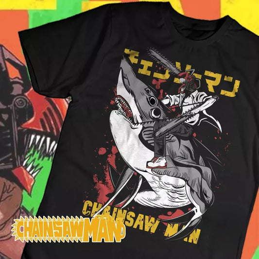 Chainsaw Man: Camiseta Shark