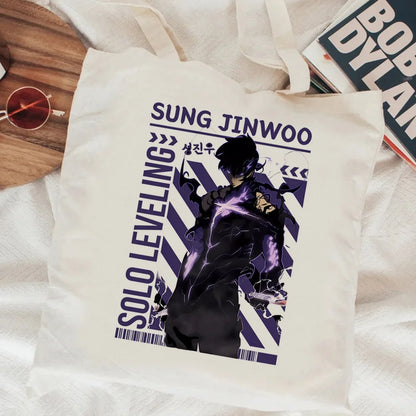 Solo Leveling: Tota Bag ¡26 diseños únicos!