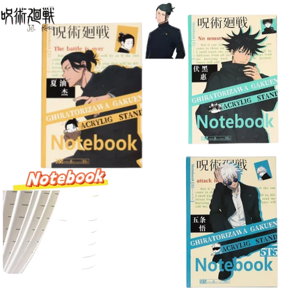 Jujutsu Kaisen: Libretas de varios personajes