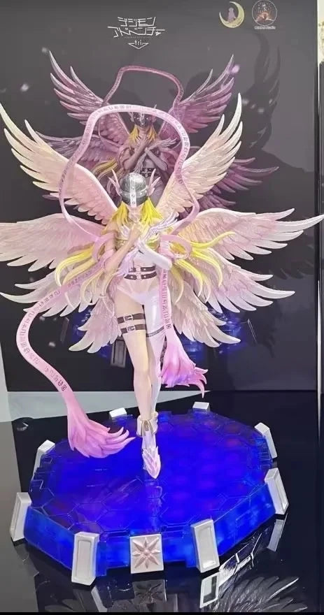 Digimon: Angewomon y Angemon Figuras con luz [30cm]