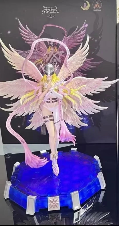 Digimon: Angewomon y Angemon Figuras con luz [30cm]