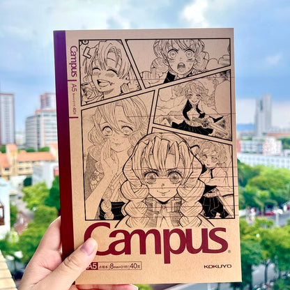 Kimetsu no Yaiba: Libretas vintage personajes  21x14.8cm