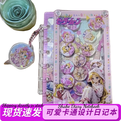Sailor Moon: Mini Libreta Shaker Violeta