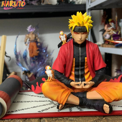 Naruto: Uzumaki Naruto Figura Sentado Meditando [16cm]