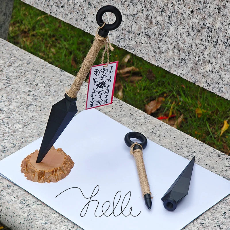 Naruto: Shuriken bolígrafo con soporte