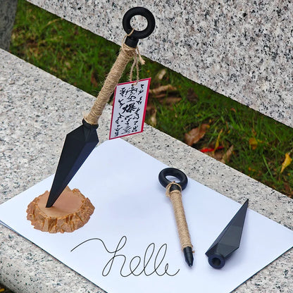 Naruto: Shuriken bolígrafo con soporte