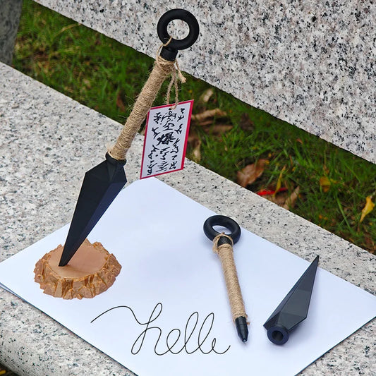 Naruto: Shuriken bolígrafo con soporte