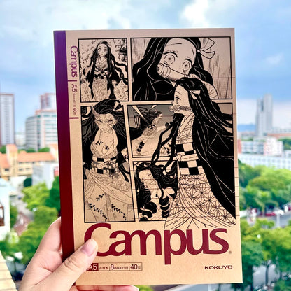 Kimetsu no Yaiba: Libretas vintage personajes  21x14.8cm