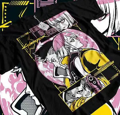 Camiseta: Cyberpunk David x Lucy