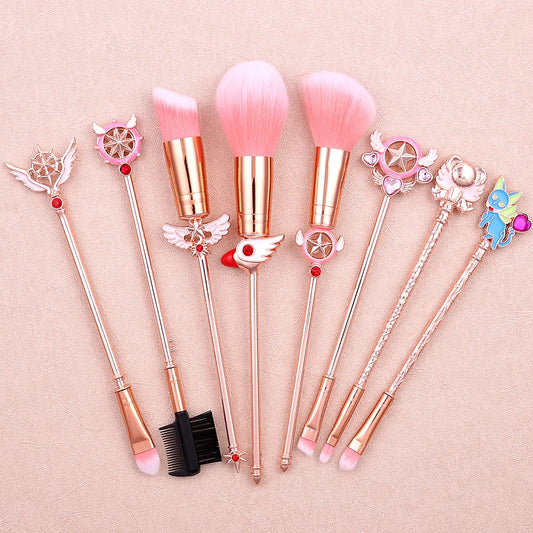Card Captor Sakura: Brochas Maquillaje [8 unidades]