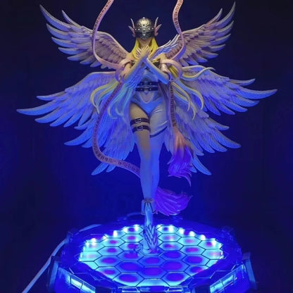 Digimon: Angewomon y Angemon Figuras con luz [30cm]