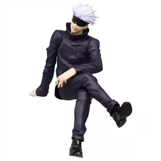 Jujutsu Kaisen: Gojo Satoru sentado contento figura