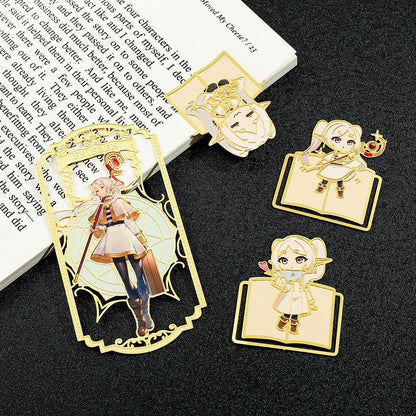 Frieren: Marcapáginas metálicos