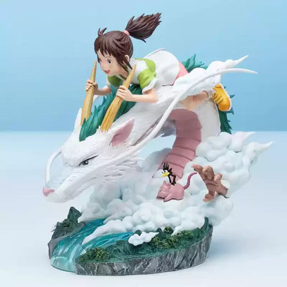 El Viaje de Chihiro: Kohaku Dragón y Chiciro Figura [20 cm]