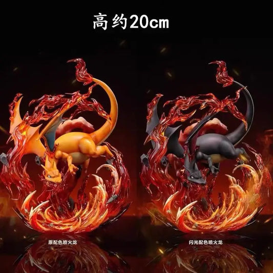Pokemon: Charizard/Black Charizard Figura [21cm]