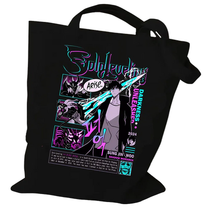 Solo Leveling: Tota Bag ¡26 diseños únicos!