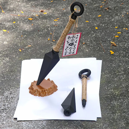 Naruto: Shuriken bolígrafo con soporte