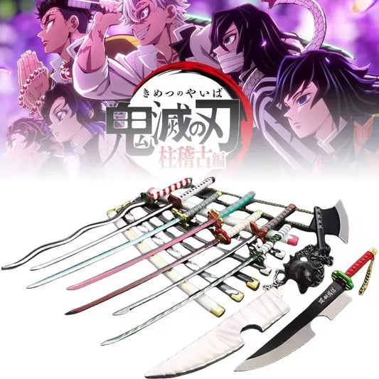 Kimetsu no Yaiba: Katanas pequeñas exhibición [25cm]
