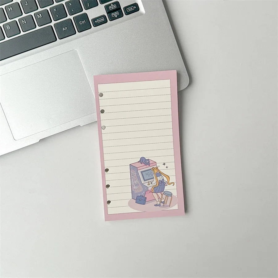 Sailor Moon: Recarga de páginas para Mini Carpesano A5