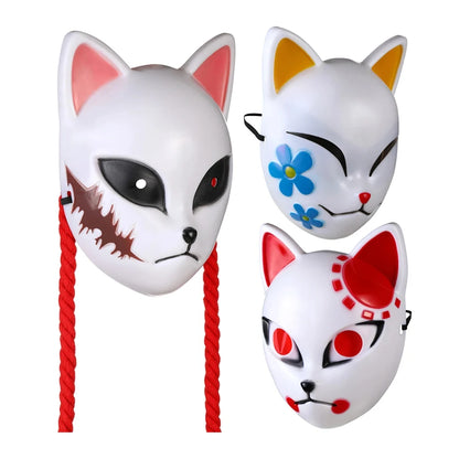 Kimetsu no Yaiba: Máscaras de Sábito, Makomo y Tanjiro