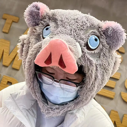 Kimetsu no Yaiba: Hashibira Inosuke Cabeza suave