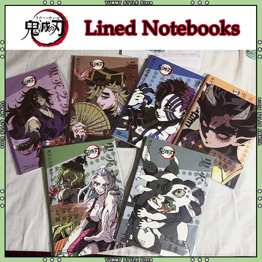 Kimetsu no Yaiba: Set Libretas B5 Lunas