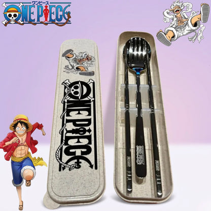 One Piece: Nika Luffy Set de Cubiertos