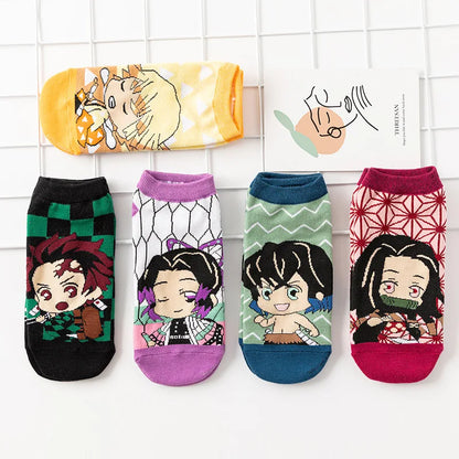 Kimetsu no Yaiba: Pack de Calcetines de los Personajes [5 pares]