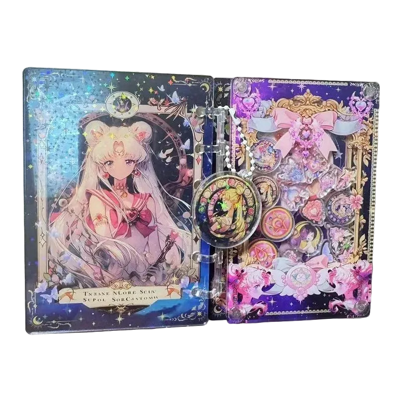 Sailor Moon: Mini Libreta Shaker Negra