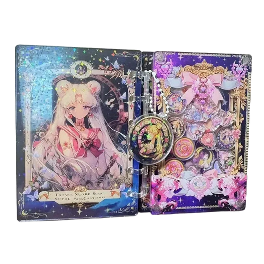 Sailor Moon: Mini Libreta Shaker Negra