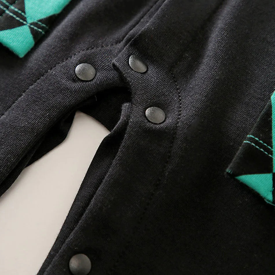 Pelele Baby Tanjiro – ¡Despierta el instinto cazador de tu bebé! 🗡️🌊