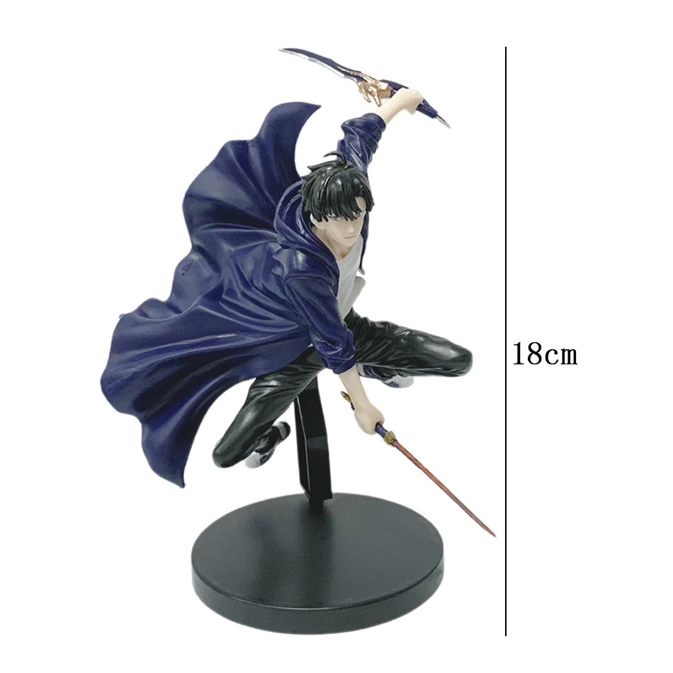 Solo Leveling: Sung Jinwoo en posición de ataque figura [21cm]