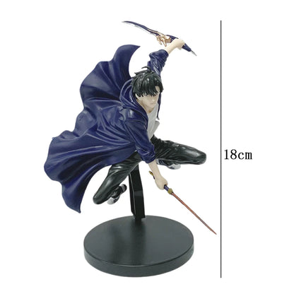 Solo Leveling: Sung Jinwoo en posición de ataque figura [21cm]