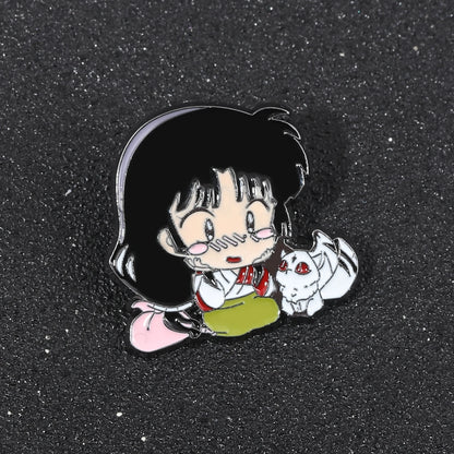 InuYasha: Pin chibi [InuYasha, Sango, Sesshomaru, Kagome]