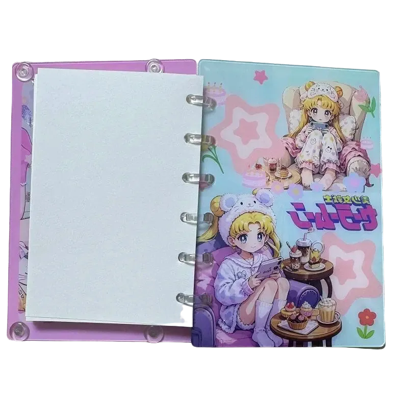 Sailor Moon: Mini Libreta Shaker Violeta