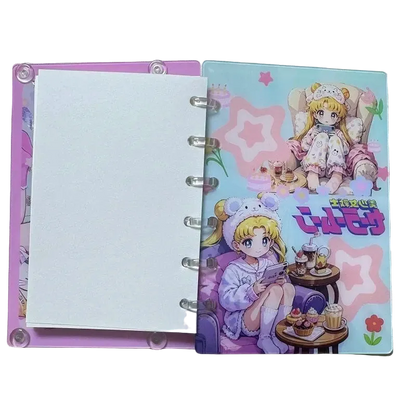 Sailor Moon: Mini Libreta Shaker Violeta