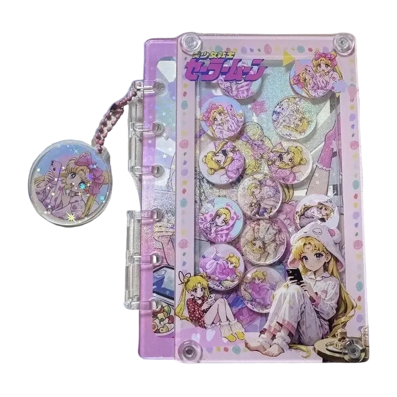 Sailor Moon: Mini Libreta Shaker Violeta