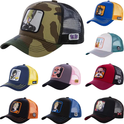Dragon Ball: Gorras de los personajes [¡Encuentra la tuya!]