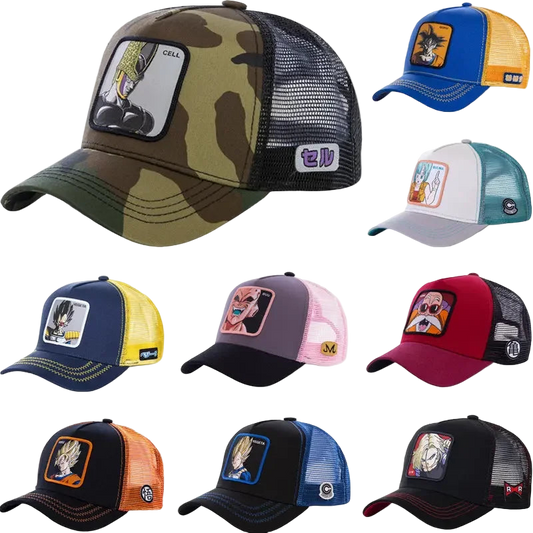 Dragon Ball: Gorras de los personajes [¡Encuentra la tuya!]