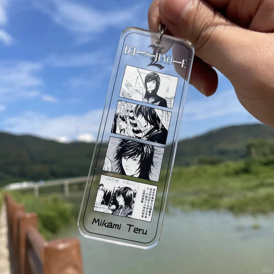 Death Note: Llaveros acrílicos de los protagonistas