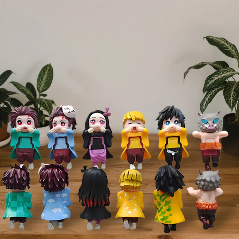 Kimetsu no Yaiba: Pequeñas figuras para teléfono o tablet aleatorias
