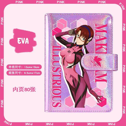 Evangelion: Libreta Mini Carpesano Rosa