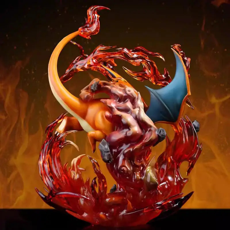 Pokemon: Charizard/Black Charizard Figura [21cm]