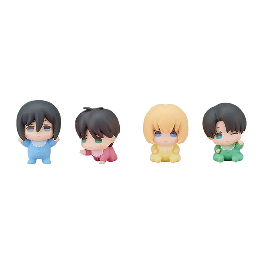 Attack on Titan: Figuras Gachapon Mini Bebés