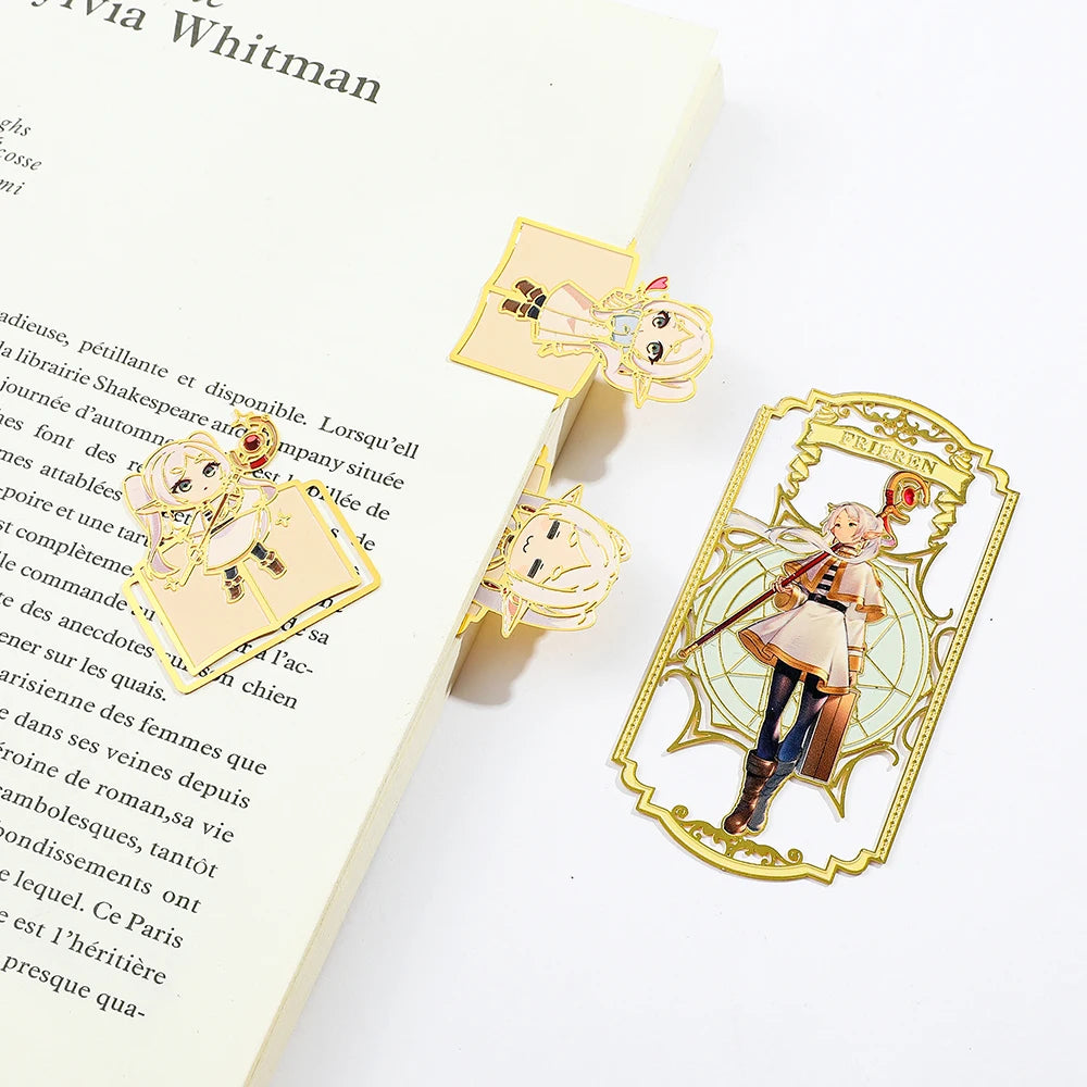 Frieren: Marcapáginas metálicos