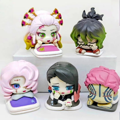 Kimetsu no Yaiba: Figuras Cápsula de las lunas inferiores
