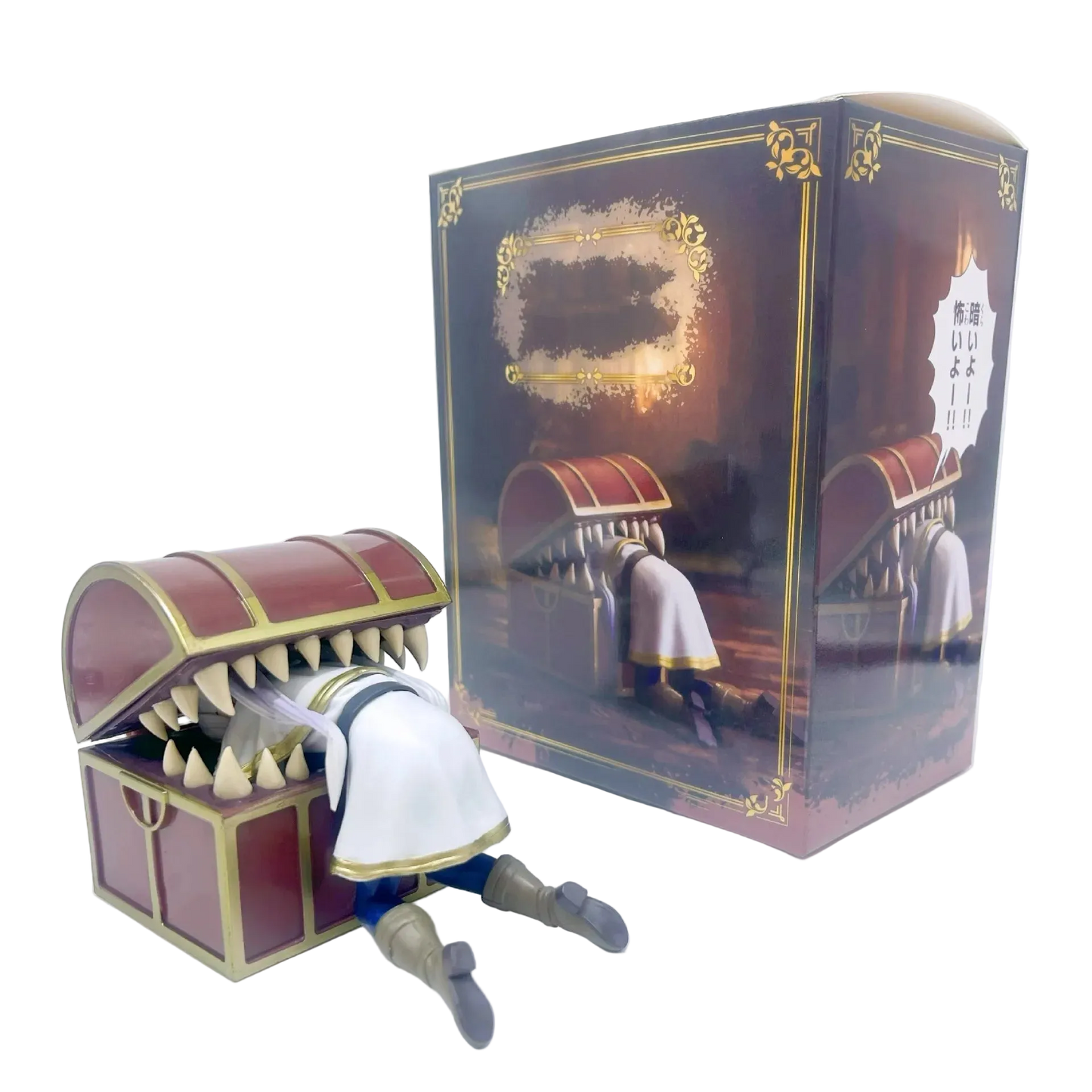 Frieren Beyond Journey's End: Figura Frieren y Monstruo Cofre
