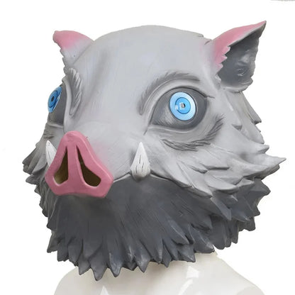 Kimetsu no Yaiba: Máscara Hotaru e Inosuke