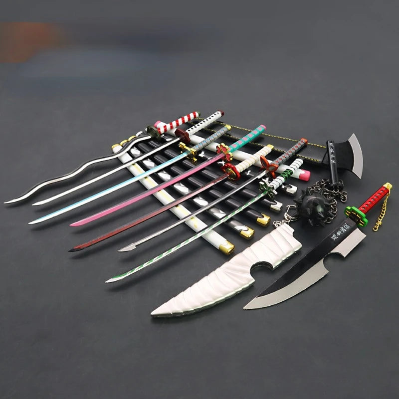 Kimetsu no Yaiba: Katanas pequeñas exhibición [25cm]
